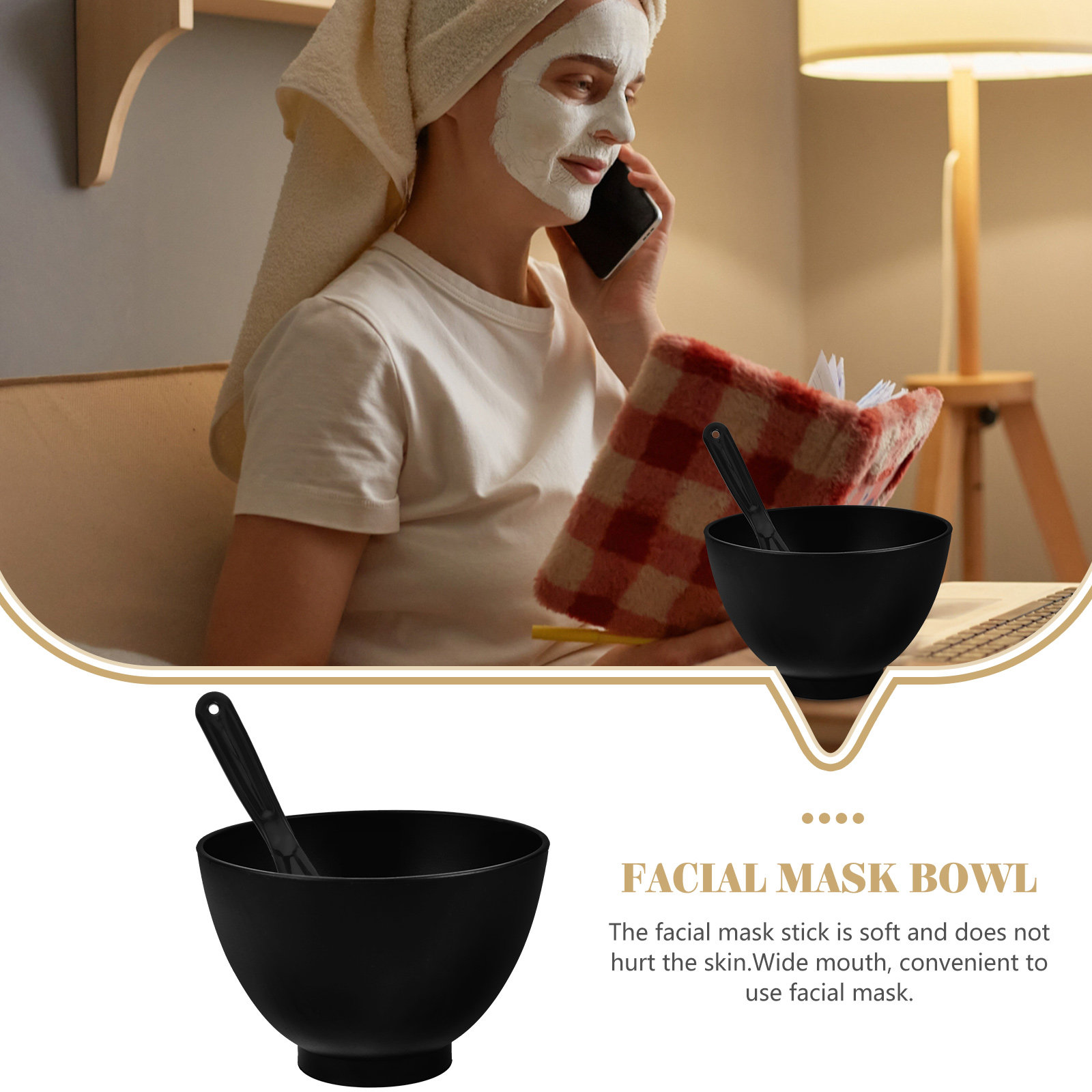 1 Set de Cuencos de Silicona p - Face Mask Silicone reseña y precio