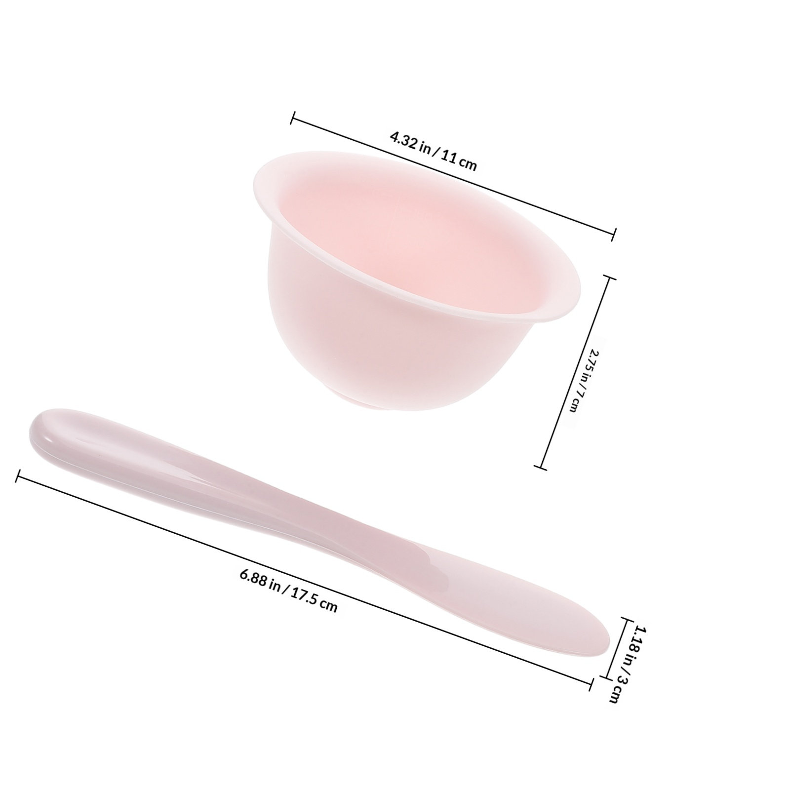 1 Set de Tazón y Espátula de S - Face Mask Silicone reseña y precio